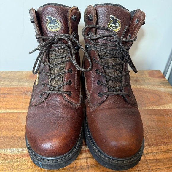 Georgia Boot Safety Toe Waterproof Work Boots, Men’s Size 11 - Picture 4 of 10